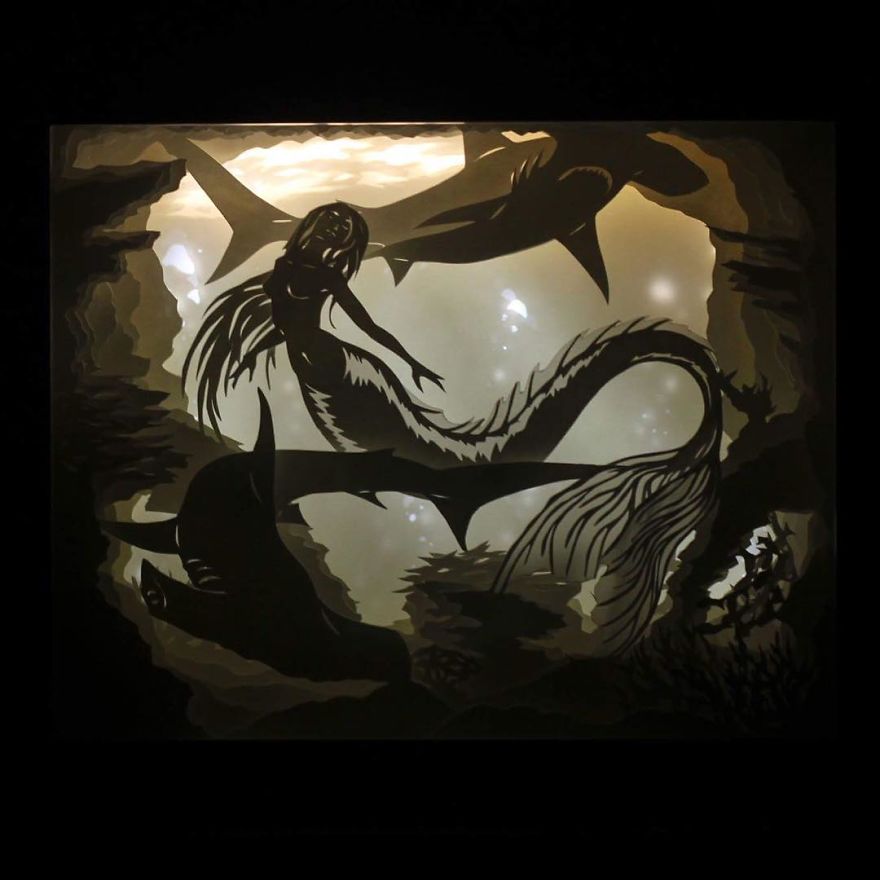 I Capture Dreams Using Paper And Light