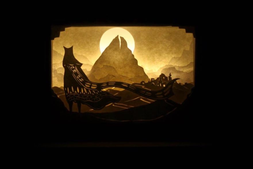 I Capture Dreams Using Paper And Light