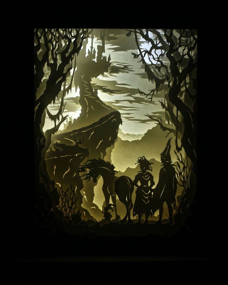 I Capture Dreams Using Paper And Light