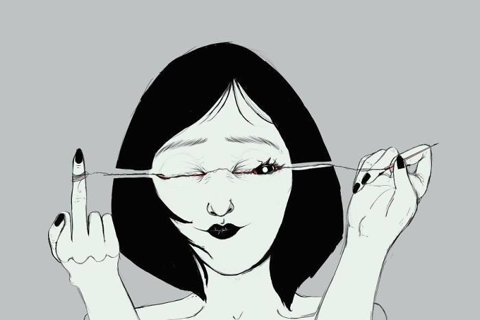 I Draw People’s Emotions That Can’t Be Expressed By Words I Draw People’s Emotions That Can’t Be Expressed By Words