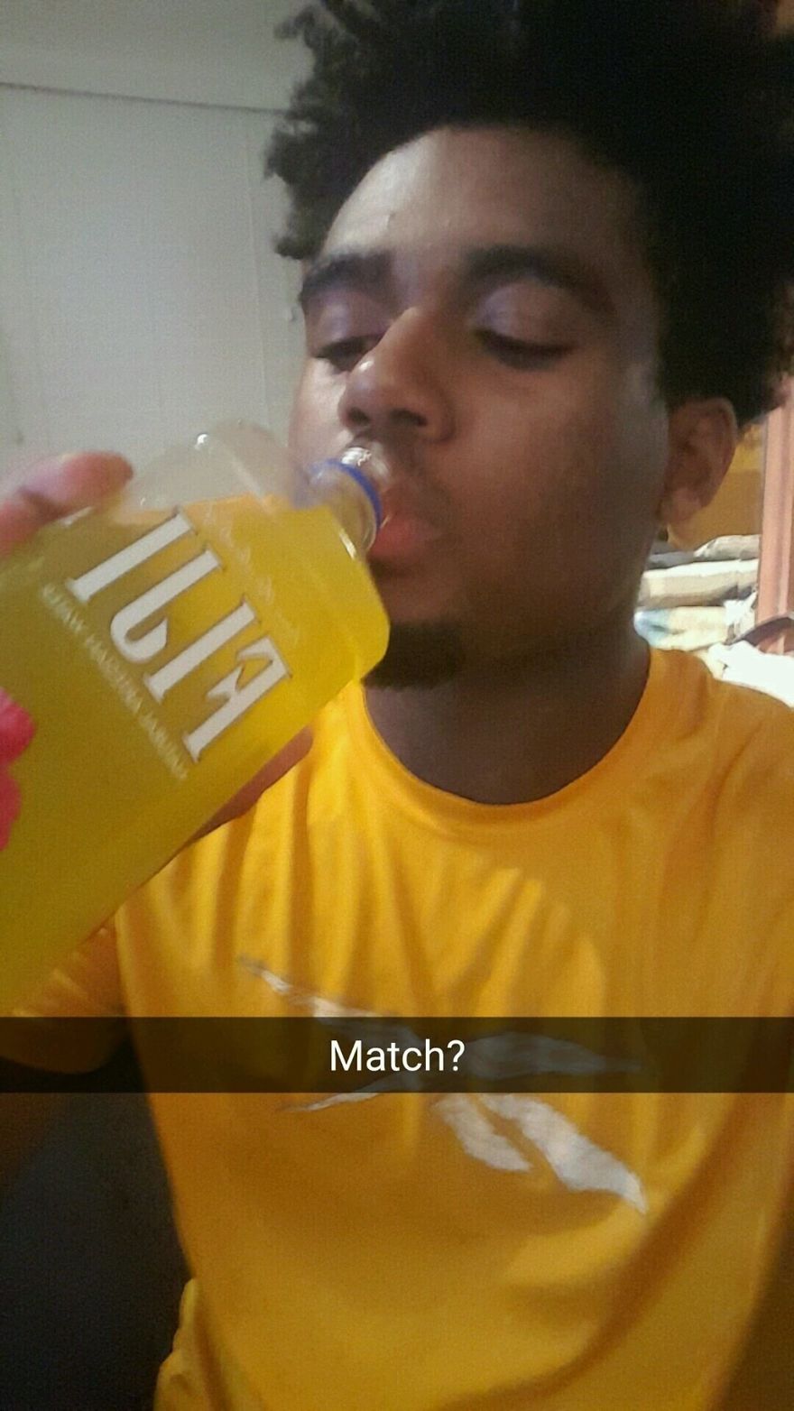 Girl Secretly Documents Her Classmate Matching His Shirt To Drink Every Day