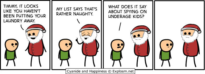 42 Hilariously Inappropriate Christmas Comics By Cyanide &#038; Happiness