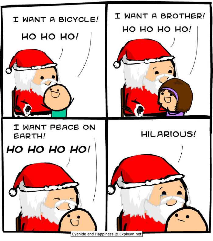 42 Hilariously Inappropriate Christmas Comics By Cyanide & Happiness 42 Hilariously Inappropriate Christmas Comics By Cyanide & Happiness