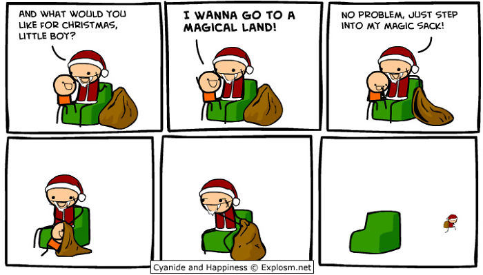 42 Hilariously Inappropriate Christmas Comics By Cyanide &#038; Happiness