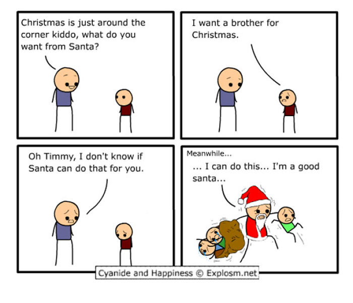 42 Hilariously Inappropriate Christmas Comics By Cyanide &#038; Happiness