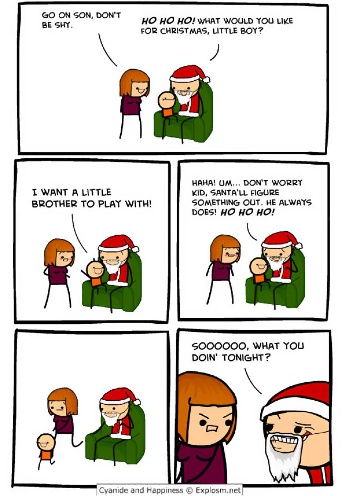 42 Hilariously Inappropriate Christmas Comics By Cyanide & Happiness 42 Hilariously Inappropriate Christmas Comics By Cyanide & Happiness