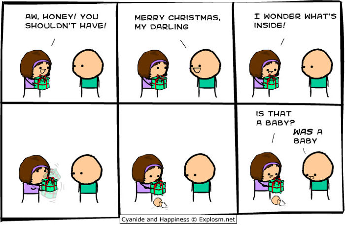 42 Hilariously Inappropriate Christmas Comics By Cyanide & Happiness 42 Hilariously Inappropriate Christmas Comics By Cyanide & Happiness