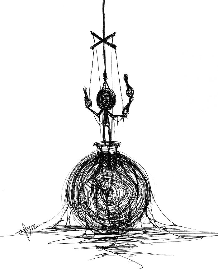 I Give Mental Illness A Voice Through My Drawings