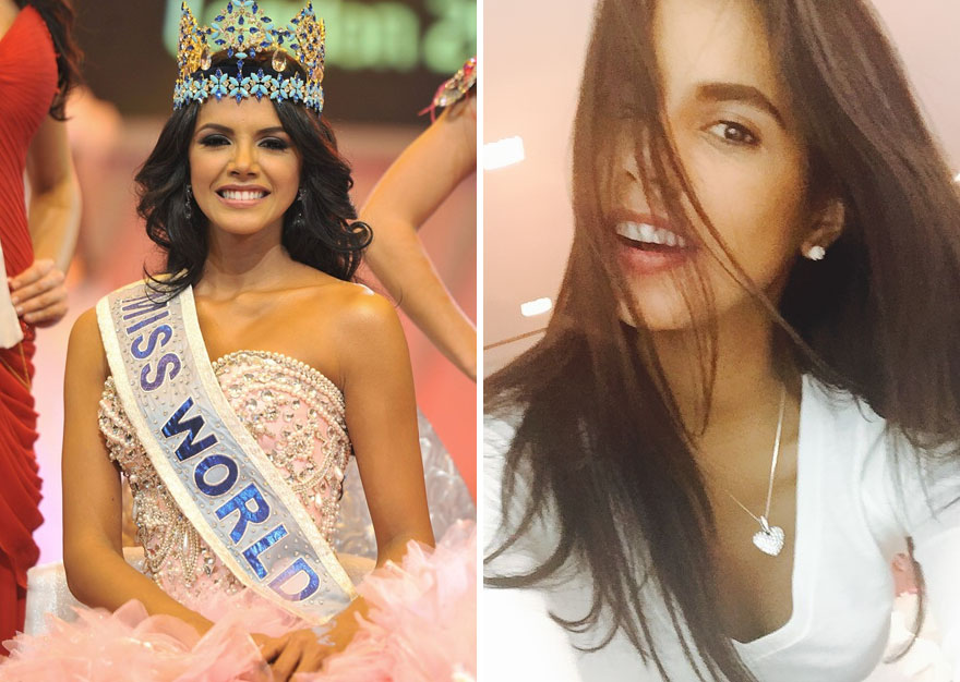 20 Beauty Queens On The Catwalk Vs Real Life 20 Beauty Queens On The Catwalk Vs Real Life