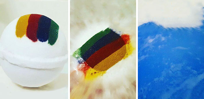 Harry Potter Bath Bomb That Tells Which Hogwarts House You Belong In When It Dissolves