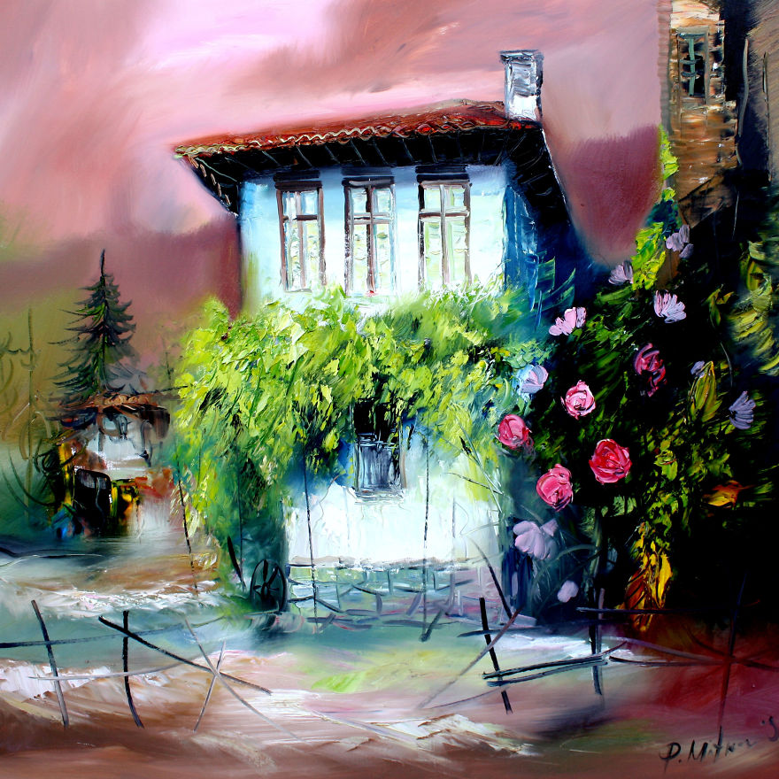 My Friend Loves To Paint Happy, Vibrant Houses My Friend Loves To Paint Happy, Vibrant Houses