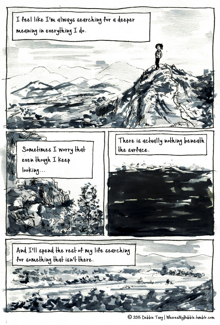 29 Introvert Comics By Debbie That Only People With Social Anxiety Will Understand