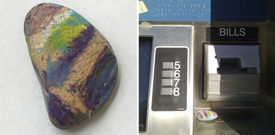 We Placed Our Art Rocks Around The World To Brighten Someone’s Day! We Placed Our Art Rocks Around The World To Brighten Someone’s Day!