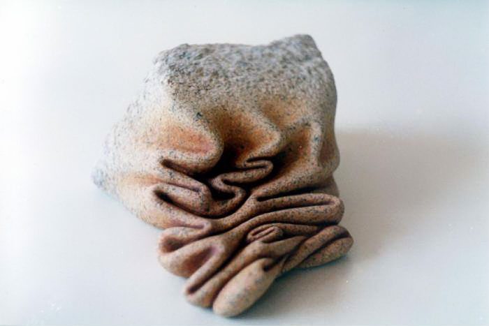 Artist Makes Stone Look Soft By Twisting, Folding And Peeling It