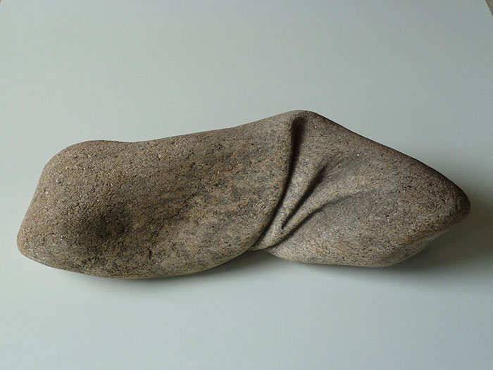 Artist Makes Stone Look Soft By Twisting, Folding And Peeling It