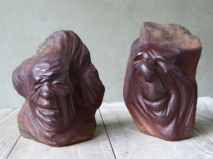 Artist Makes Stone Look Soft By Twisting, Folding And Peeling It Artist Makes Stone Look Soft By Twisting, Folding And Peeling It