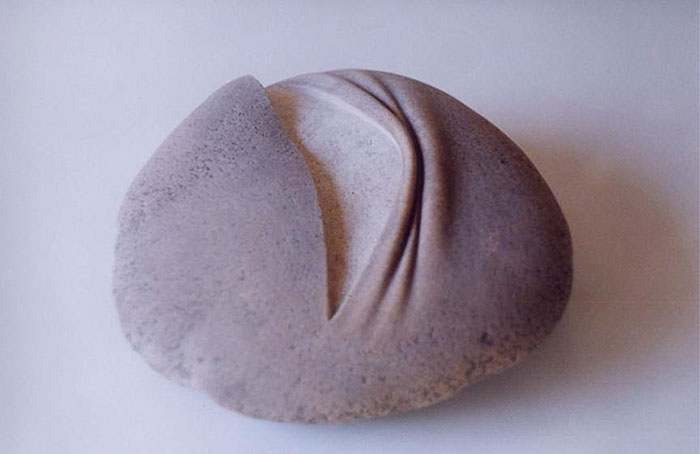 Artist Makes Stone Look Soft By Twisting, Folding And Peeling It