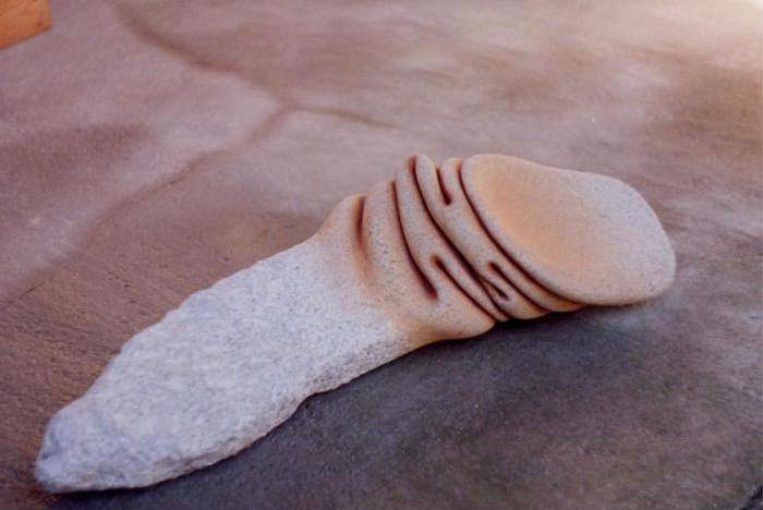 Artist Makes Stone Look Soft By Twisting, Folding And Peeling It Artist Makes Stone Look Soft By Twisting, Folding And Peeling It