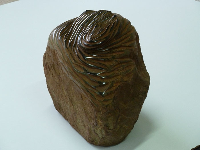 Artist Makes Stone Look Soft By Twisting, Folding And Peeling It
