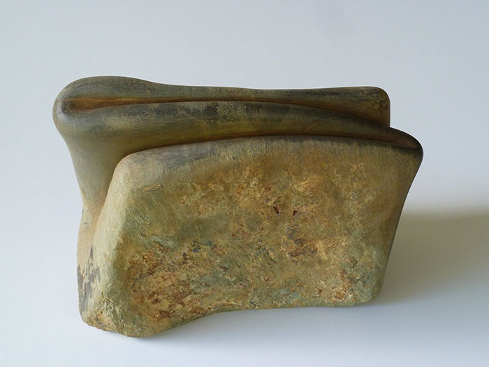 Artist Makes Stone Look Soft By Twisting, Folding And Peeling It Artist Makes Stone Look Soft By Twisting, Folding And Peeling It