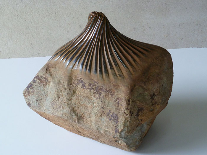 Artist Makes Stone Look Soft By Twisting, Folding And Peeling It