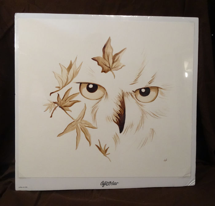 I Paint Using Only Coffee I Paint Using Only Coffee