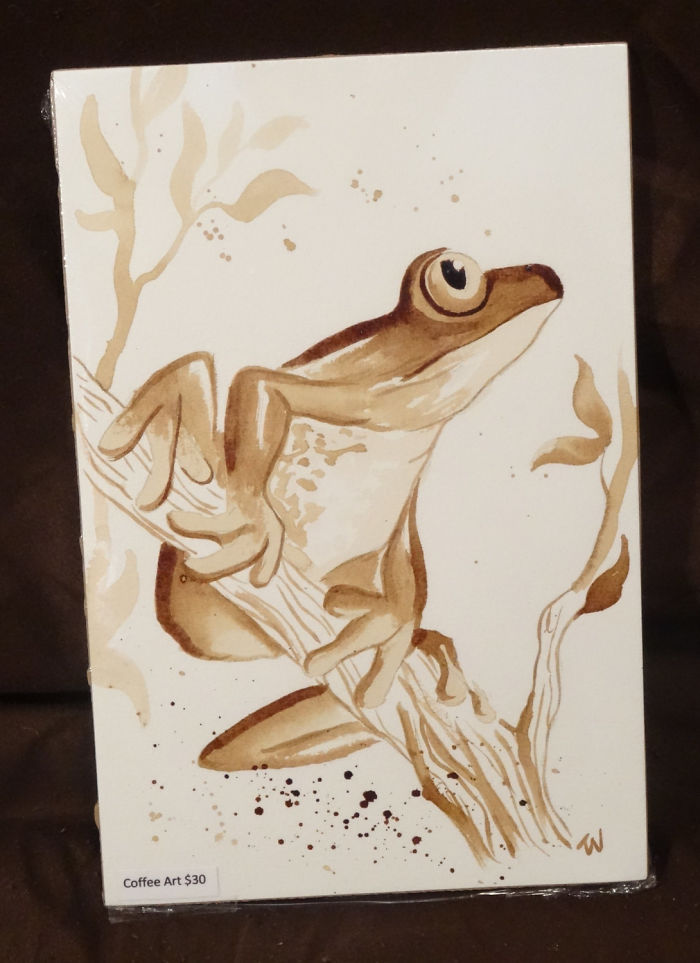 I Paint Using Only Coffee I Paint Using Only Coffee