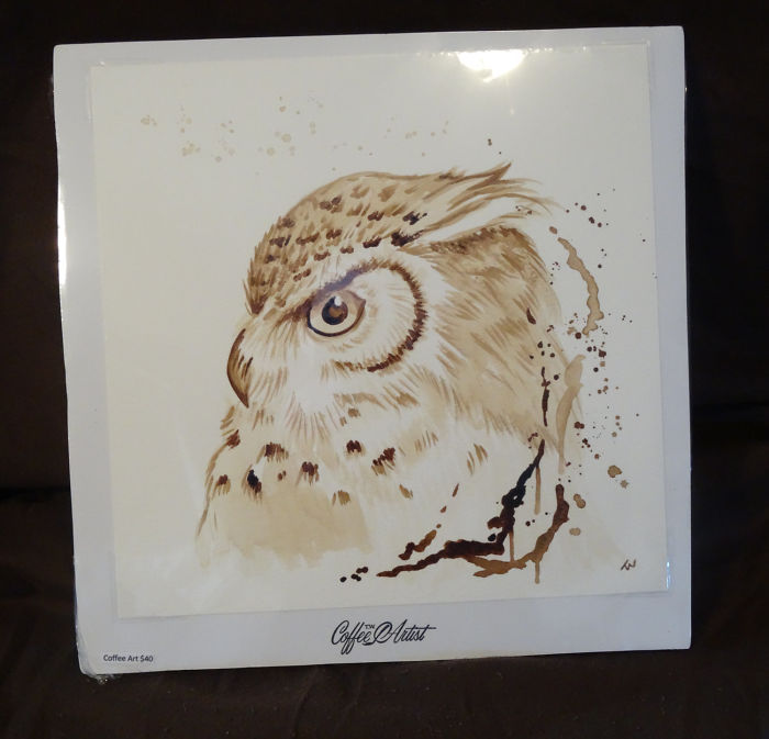I Paint Using Only Coffee I Paint Using Only Coffee