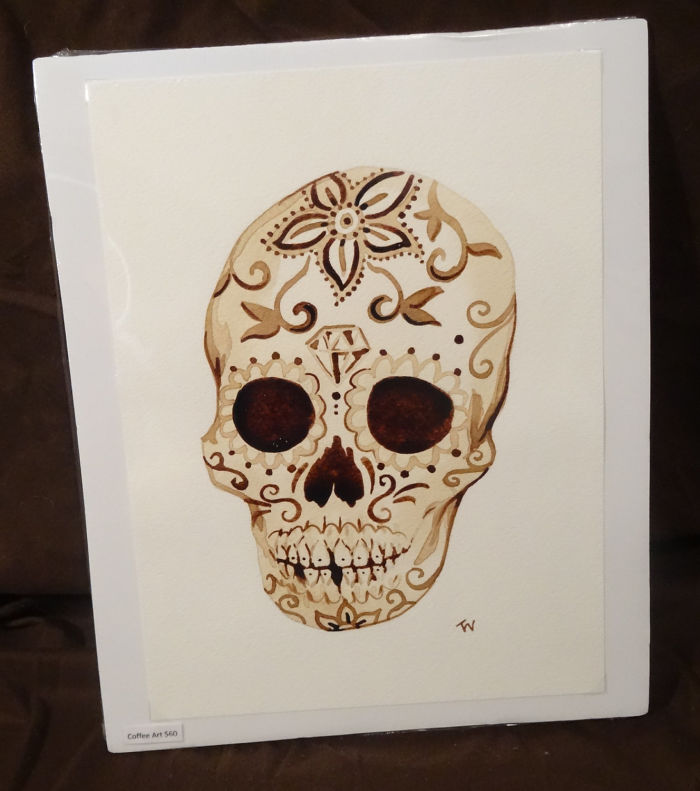 I Paint Using Only Coffee I Paint Using Only Coffee