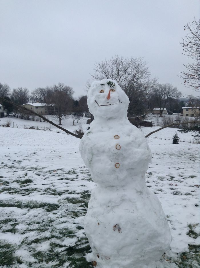 92 Hilariously Creative Snowmen That Would Make Calvin And Hobbes Proud
