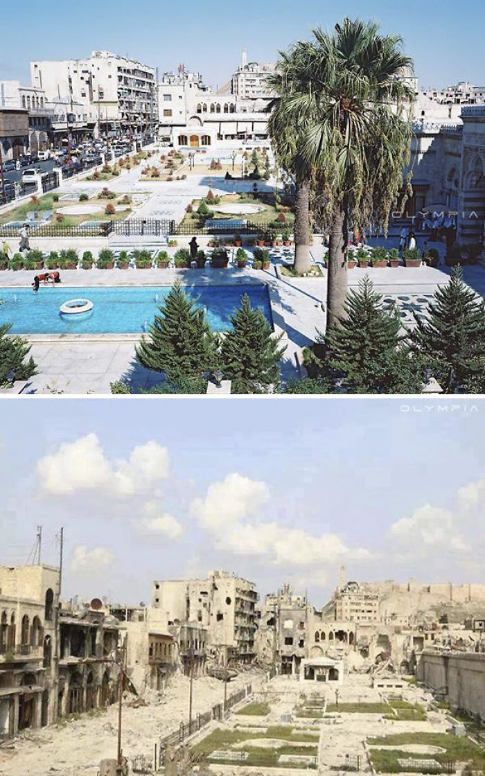 30 Before &#038; After Pics Of Aleppo Reveal What War Did To Syria&#8217;s Largest City