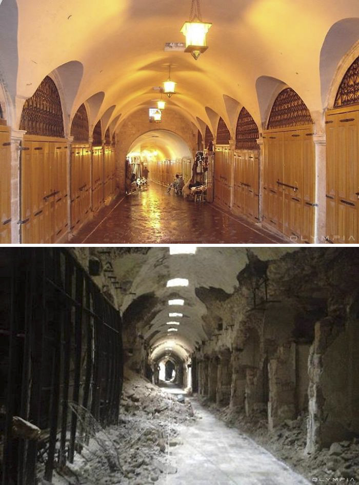 30 Before &#038; After Pics Of Aleppo Reveal What War Did To Syria&#8217;s Largest City
