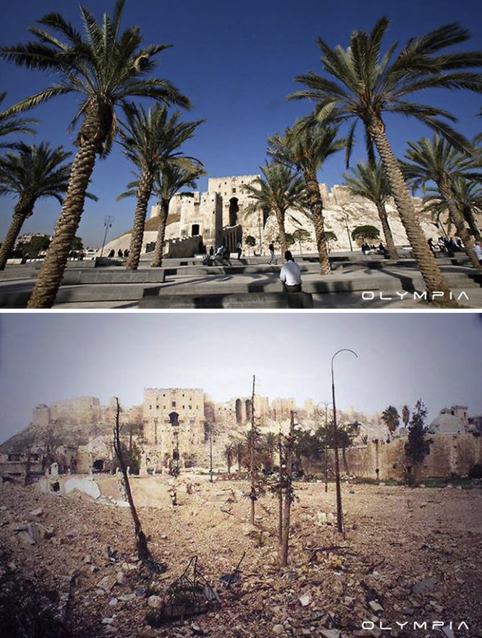 30 Before &#038; After Pics Of Aleppo Reveal What War Did To Syria&#8217;s Largest City