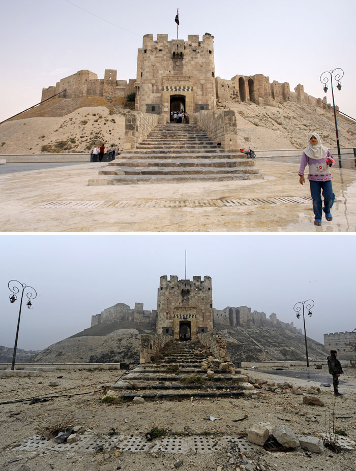 30 Before &#038; After Pics Of Aleppo Reveal What War Did To Syria&#8217;s Largest City