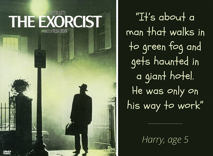 14 Kids Were Asked To Describe The Movies From Their Posters, Here Are The Results 14 Kids Were Asked To Describe The Movies From Their Posters, Here Are The Results