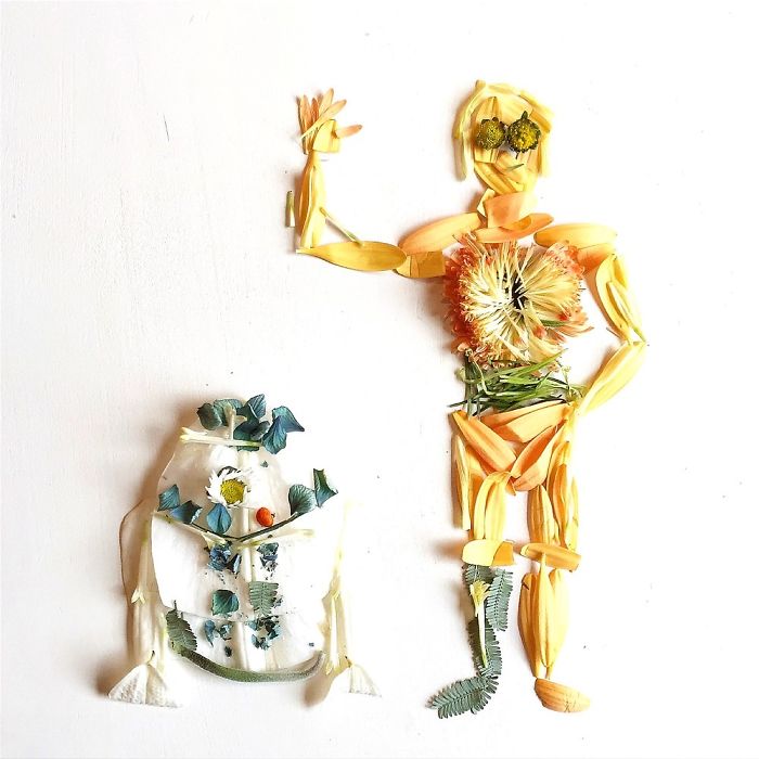 This Artist Turns Flowers Into Paintings This Artist Turns Flowers Into Paintings