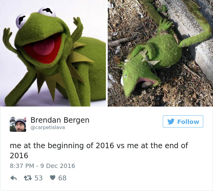 76 Hilarious Before-And-After Transformation Pics Show How 2016 Changed People