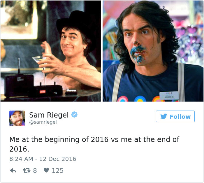 76 Hilarious Before-And-After Transformation Pics Show How 2016 Changed People