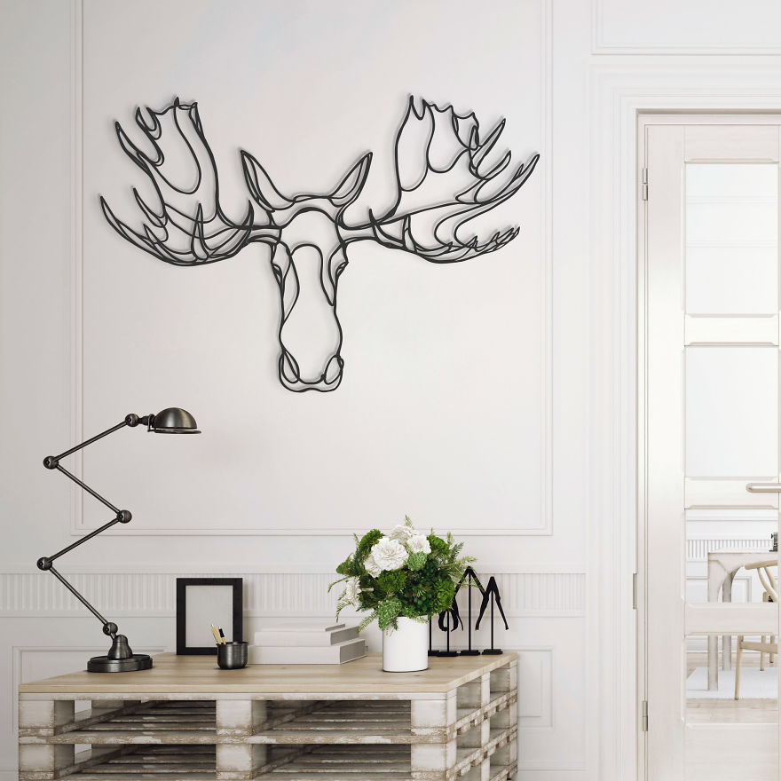 These Animal Signs Start Life As Simple One-Line Drawings These Animal Signs Start Life As Simple One-Line Drawings