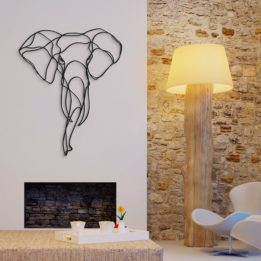 These Animal Signs Start Life As Simple One-Line Drawings These Animal Signs Start Life As Simple One-Line Drawings