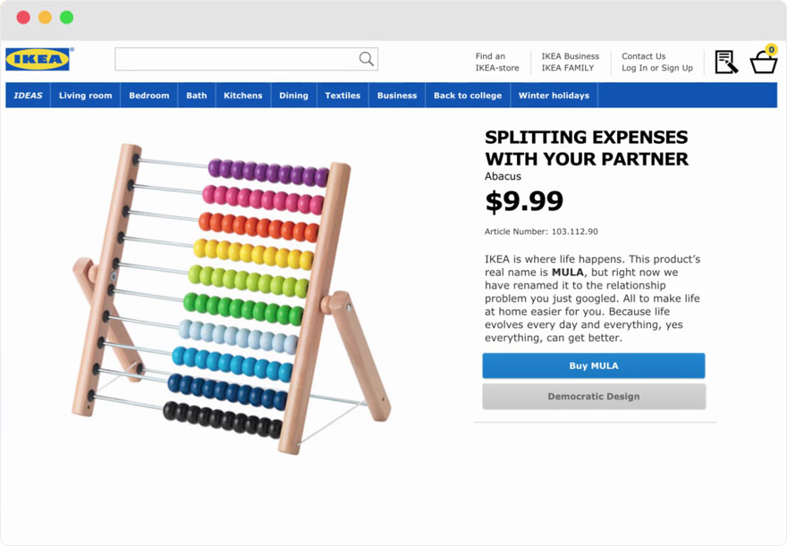 IKEA Renames Products After Most Googled Relationship Problems (101 Pics) IKEA Renames Products After Most Googled Relationship Problems (101 Pics)