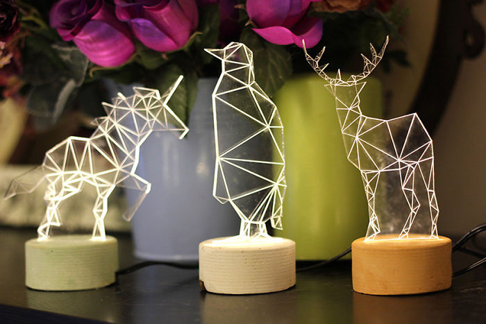 Geometric Lamps That Will Bring Some Order To Your Nights