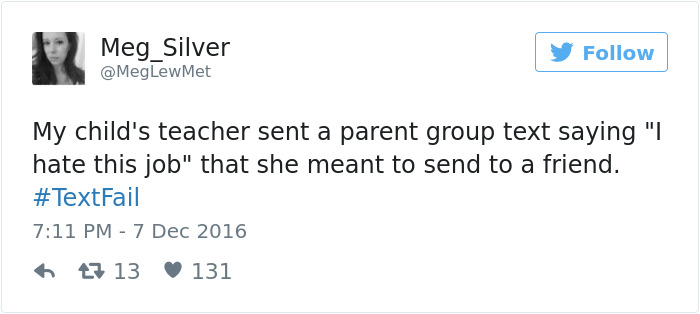 The Most Embarrassing #TextFails Ever The Most Embarrassing #TextFails Ever