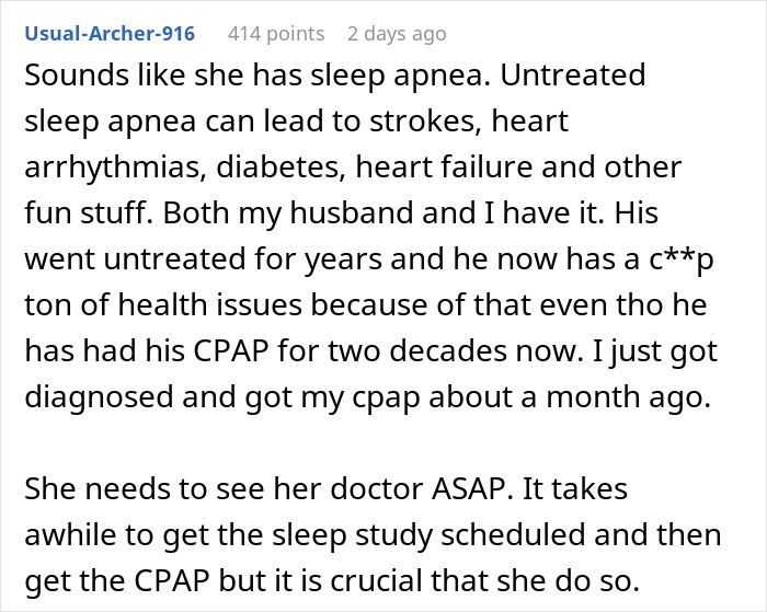 Woman Can’t Sleep Because Of Roommate’s Snoring, Keeps Her Awake In Return