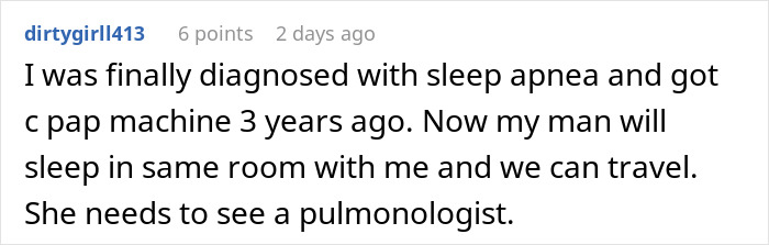 Woman Can’t Sleep Because Of Roommate’s Snoring, Keeps Her Awake In Return