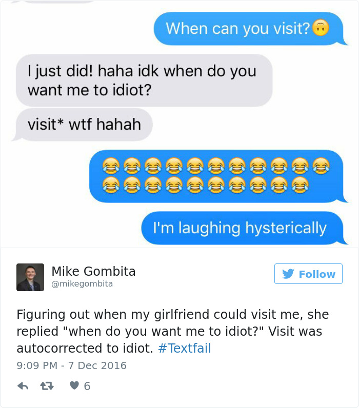 The Most Embarrassing #TextFails Ever The Most Embarrassing #TextFails Ever