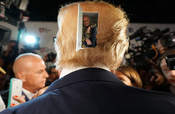 Contractor Gets In The Cabinet To Prove Its Sturdiness, Sparks Hilarious Photoshop Battle