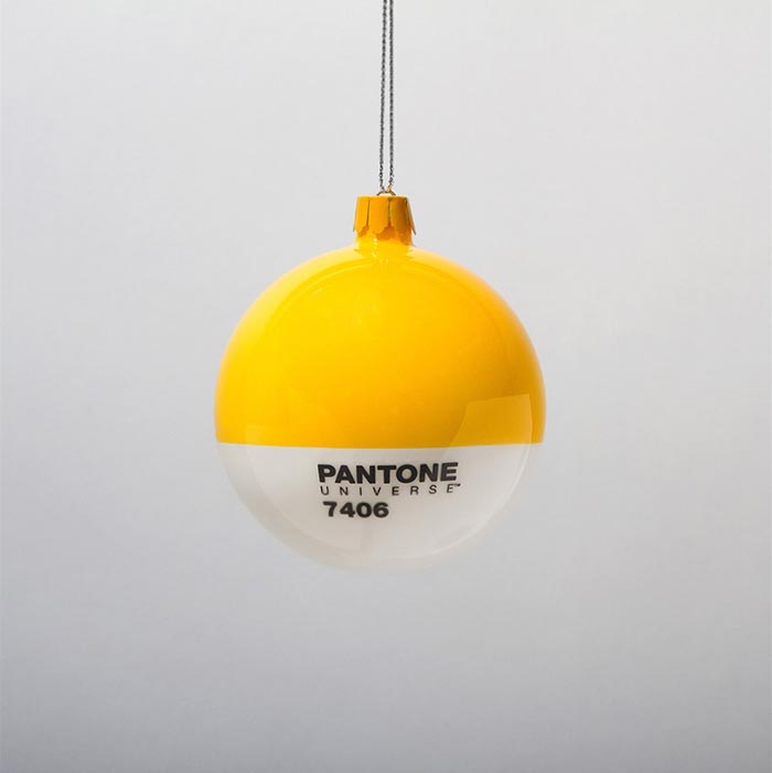 PANTONE Glass Christmas Ornaments PANTONE Glass Christmas Ornaments