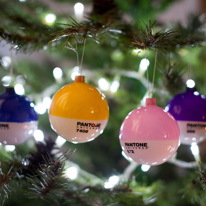 PANTONE Glass Christmas Ornaments PANTONE Glass Christmas Ornaments