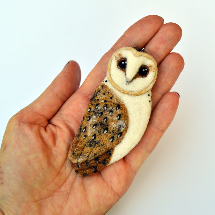 I Needle-Felt Different Species Of Birds Inspired By Nature I Needle-Felt Different Species Of Birds Inspired By Nature